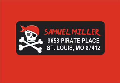 Pirate Address Labels