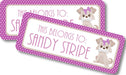 Puppy Dog Back To School Supply Name Labels