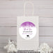Purple Graduation Party Stickers Or Favor Tags