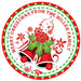 Red And Green Christmas Bells Stickers