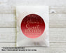 Red Sweet 16 Stickers Or Favor Tags
