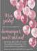 Rose Pink And Grey Balloon Sweet 16 Party Invitations