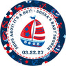 Ships Ahoy It’s a Boy favor label