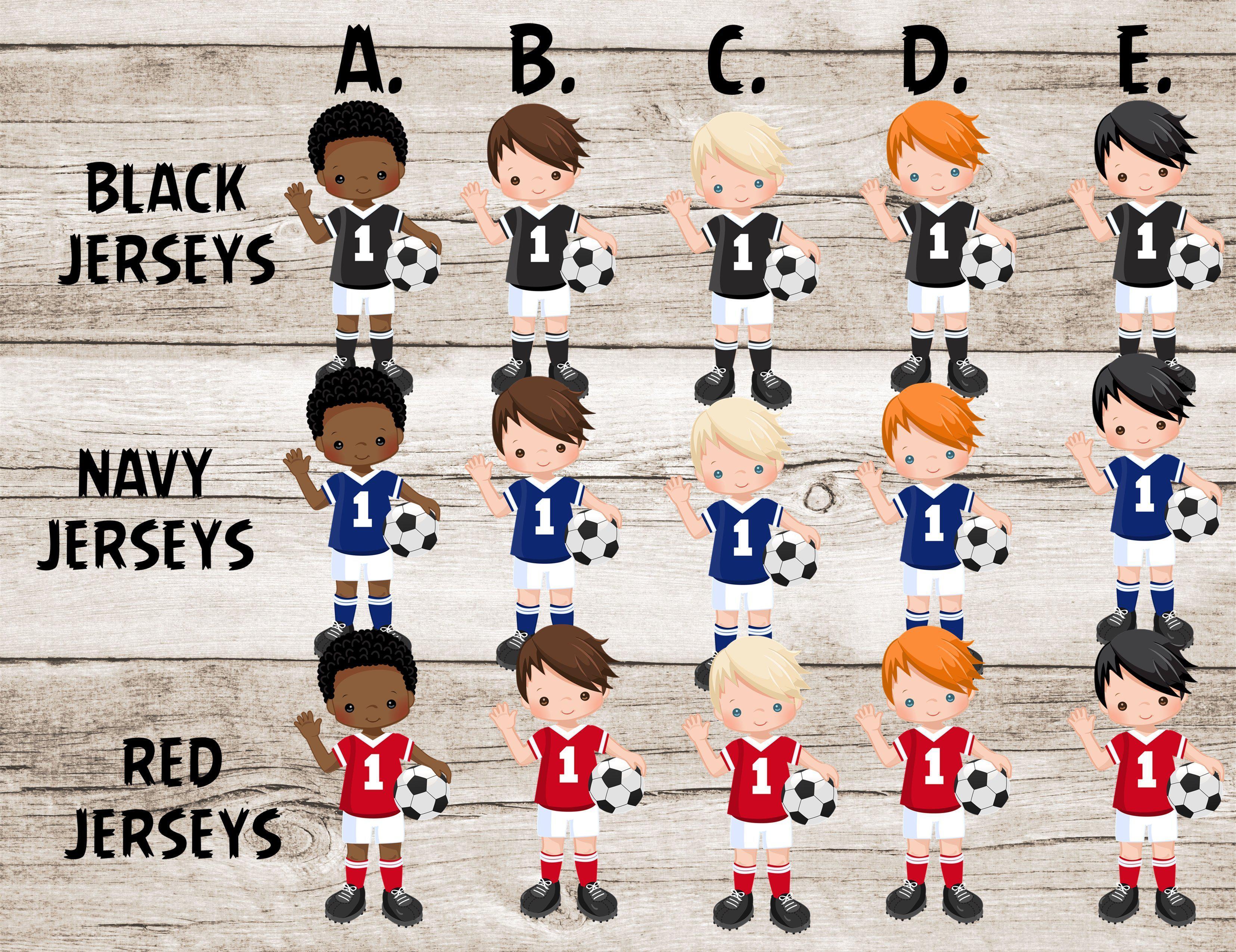 Soccer Address Labels For Boys