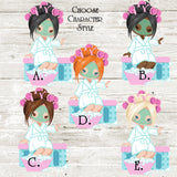 Spa Party Characters