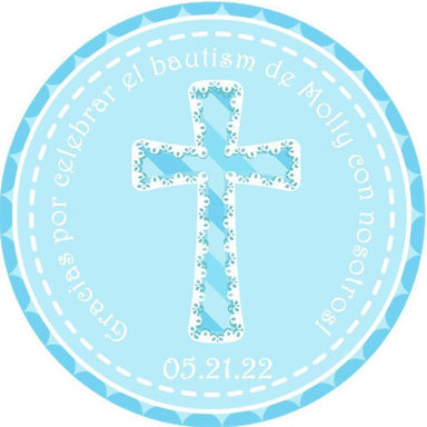 Spanish Boys Baptism Stickers