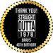 Straight Outta Hip Hop Birthday Party Stickers Or Favor Tags