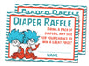 Thing 1 Thing 2 Diaper Raffle Tickets