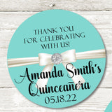 Tiffany & Co. Quinceanera Stickers
