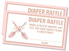 Tribal Arrow Diaper Raffle Tickets