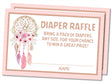 Tribal Dream Catcher Diaper Raffle Tickets