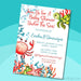 Under The Sea Baby Shower Invitations
