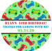 Video Game Birthday Party Stickers Or Favor Tags