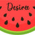 Watermelon Birthday Party Stickers