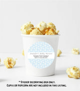Winter baby sprinkle sticker