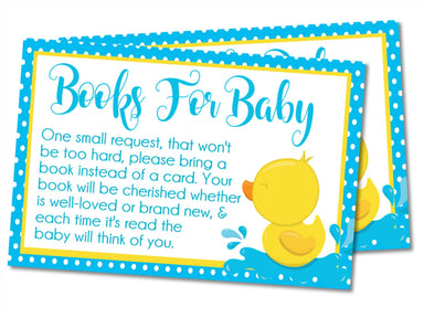 Yellow Duck Book Request Cards