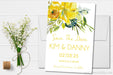 Yellow Wedding Save The Date Cards