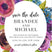colorful botanical save the date cards romantic wedding style