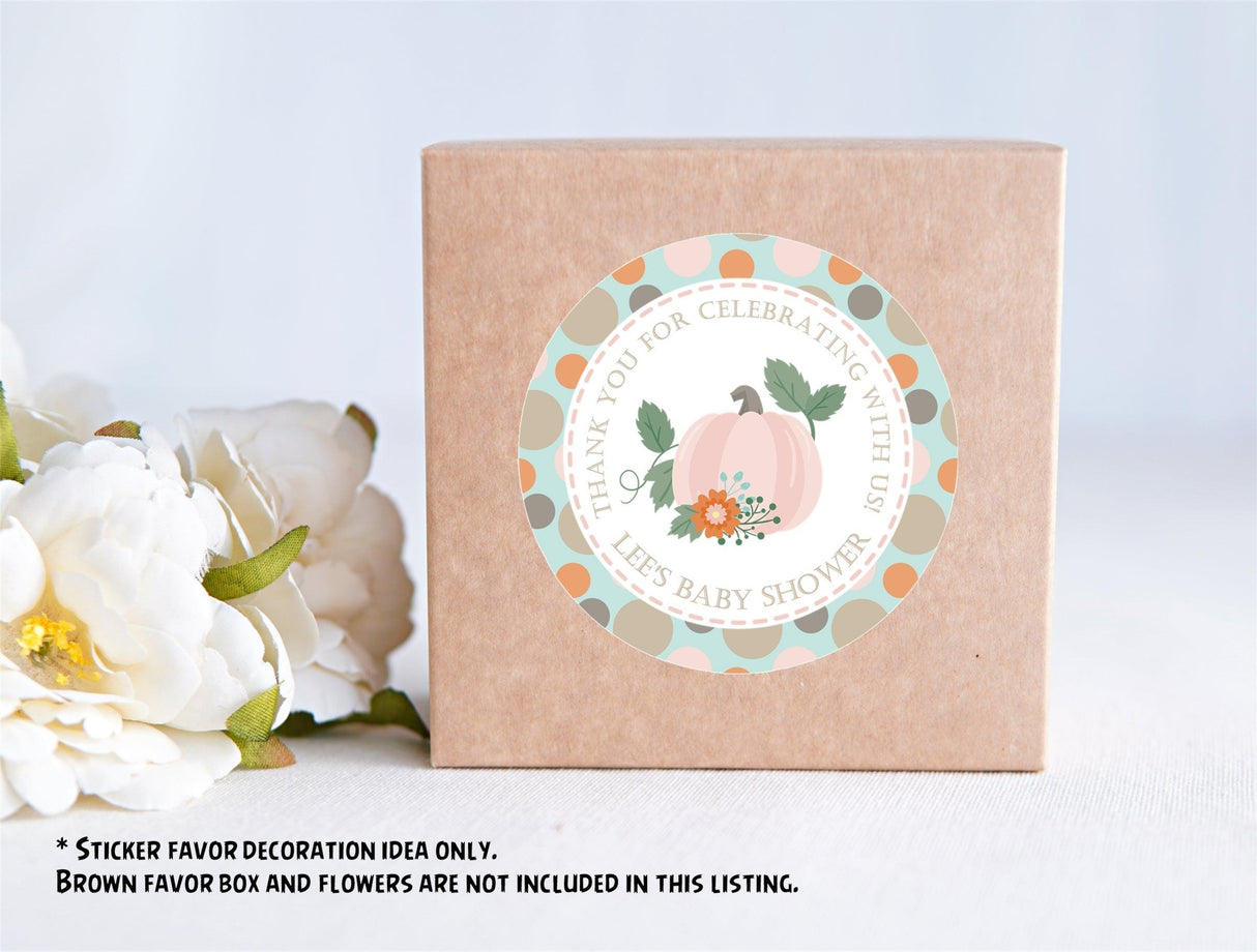 gender neutral pumpkin sticker