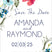 garden wedding save the date cards watercolor floral style