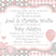 girls pink gray elephant baby shower invitations
