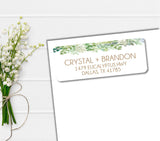 green eucalyptus address labels