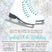 ice skating invitation cards girls birthday celebration style