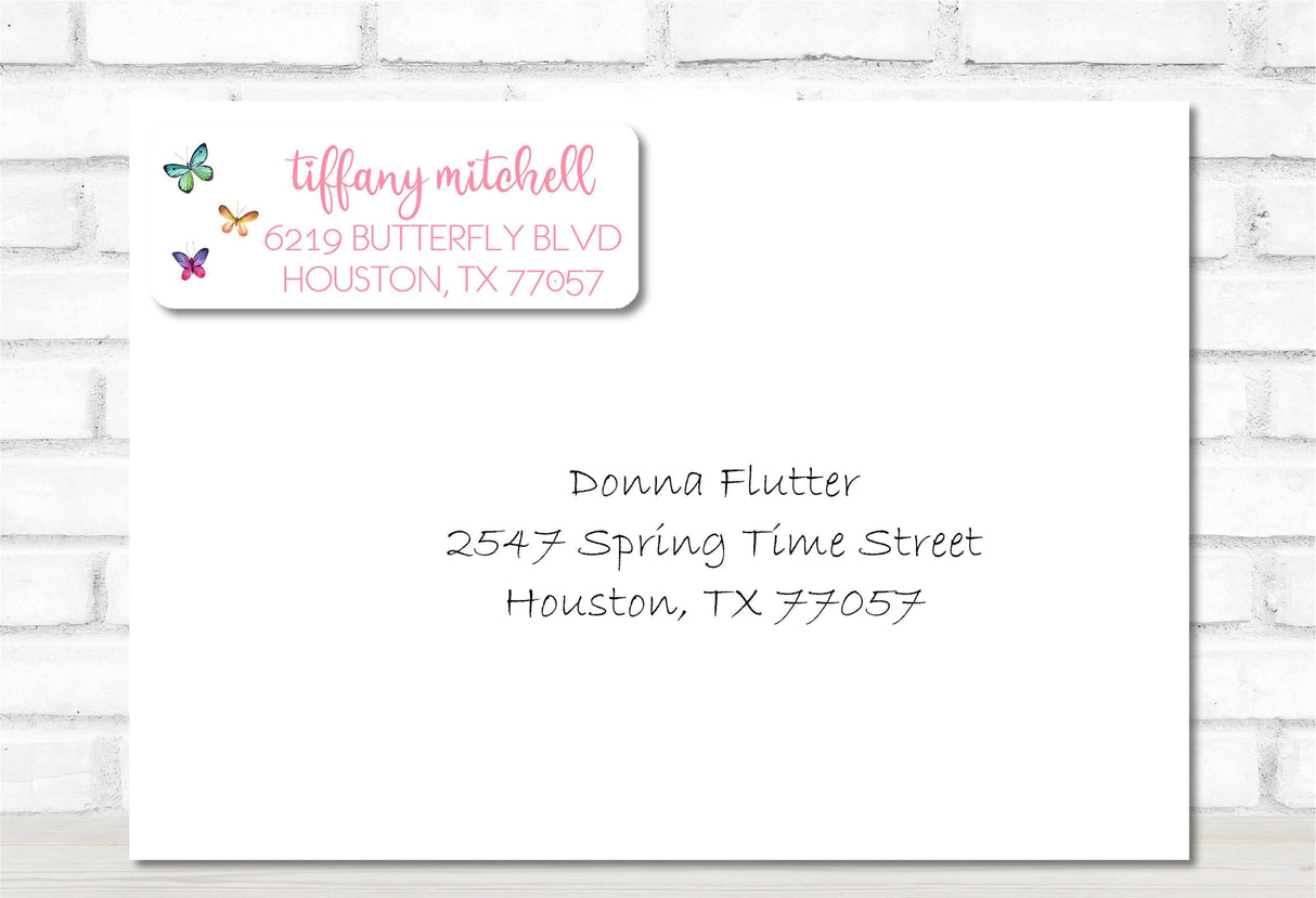 long distance baby shower invitations with matching address labels