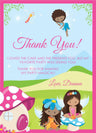 magical fairy thank you notes pastel storybook theme