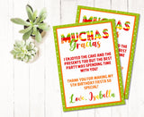 mexican fiesta thank you notes festive birthday theme