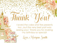 paris birthday thank you cards elegant eiffel tower design