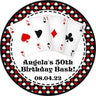 personalized casino party favor sticker