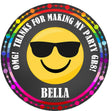 sunglasses emoji birthday stickers