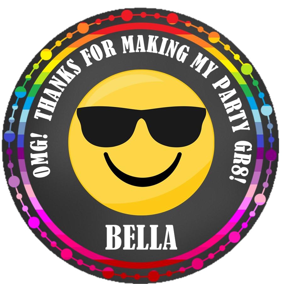 sunglasses emoji birthday stickers