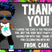urban birthday thank you cards trendy kids party style